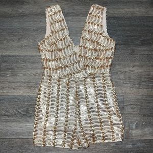 Papaya Gold Romper